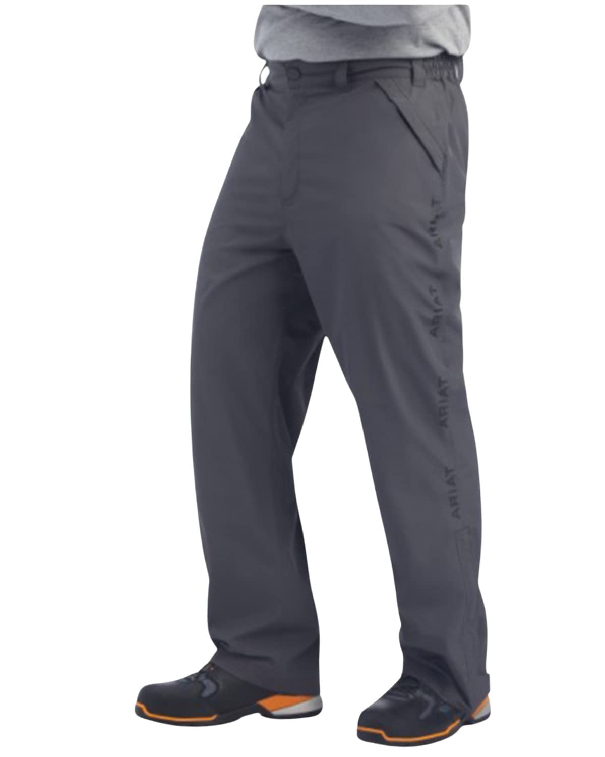 Ariat Men's Rebar Stormshell Waterproof Grey Work Pants 10041077 Ariat Men's Rebar Stormshell Waterproof Grey Work Pants 10041077