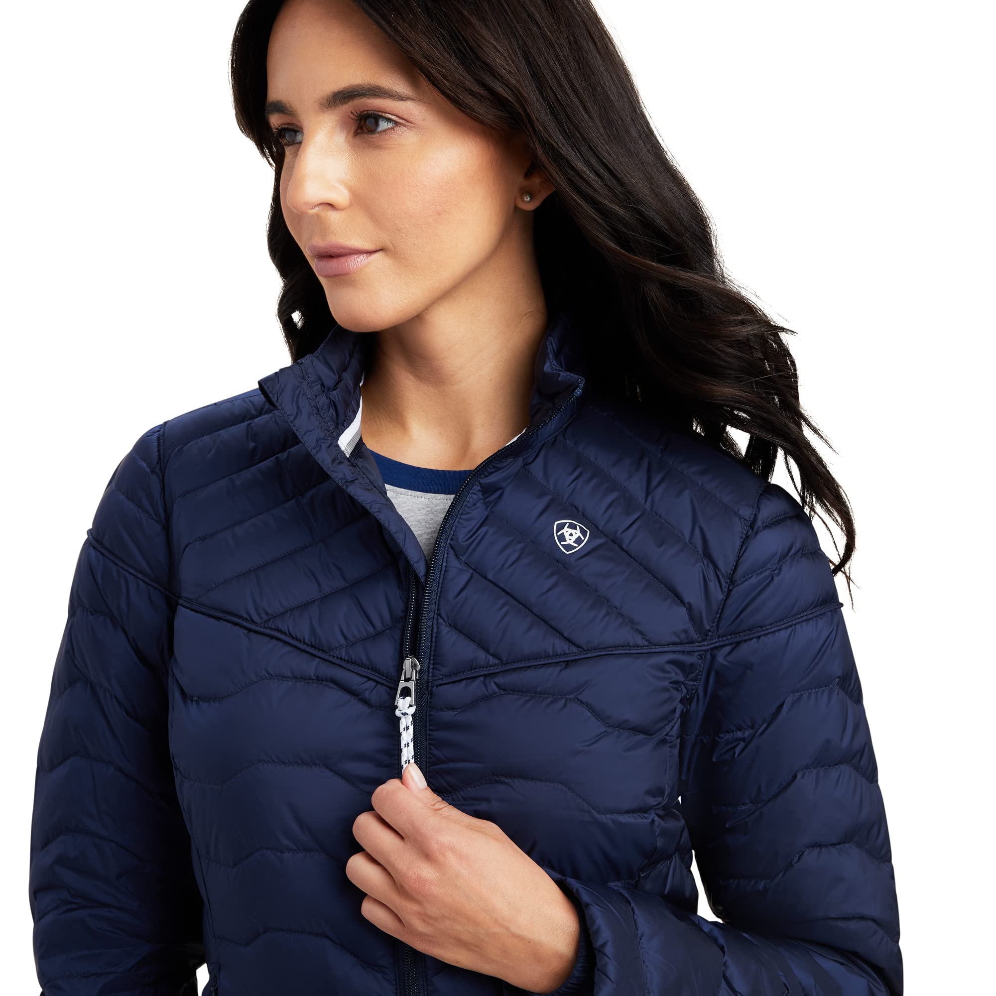 Ariat Women's Navy Eclipse Ideal Down Jacket - 10041381 - XS