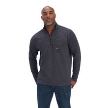 Ariat Men's Grey Rebar Foundation Quarter Zip Shirt - 10041415 - XS