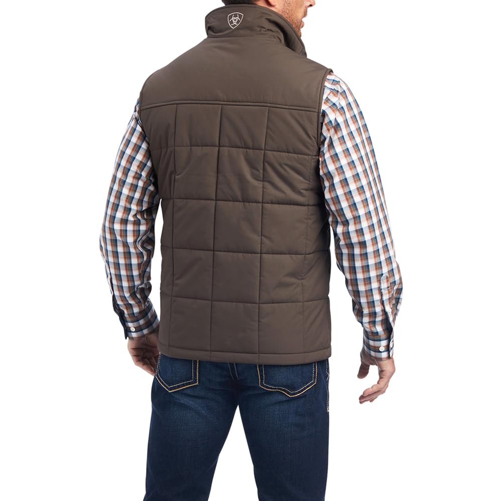 Ariat Men's Crius Insulated Banyan Bark Vest - 10041518 - S