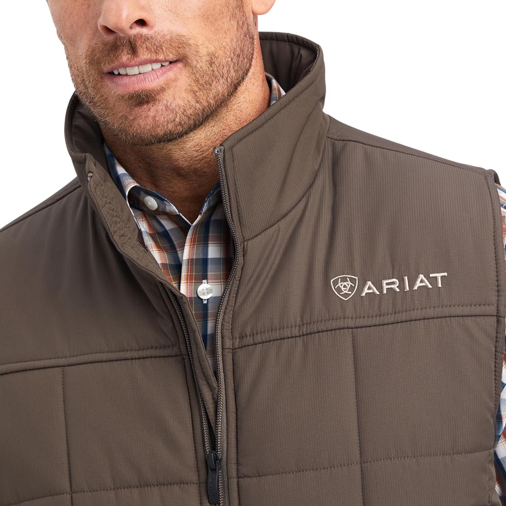 Ariat Men's Crius Insulated Banyan Bark Vest - 10041518 - S