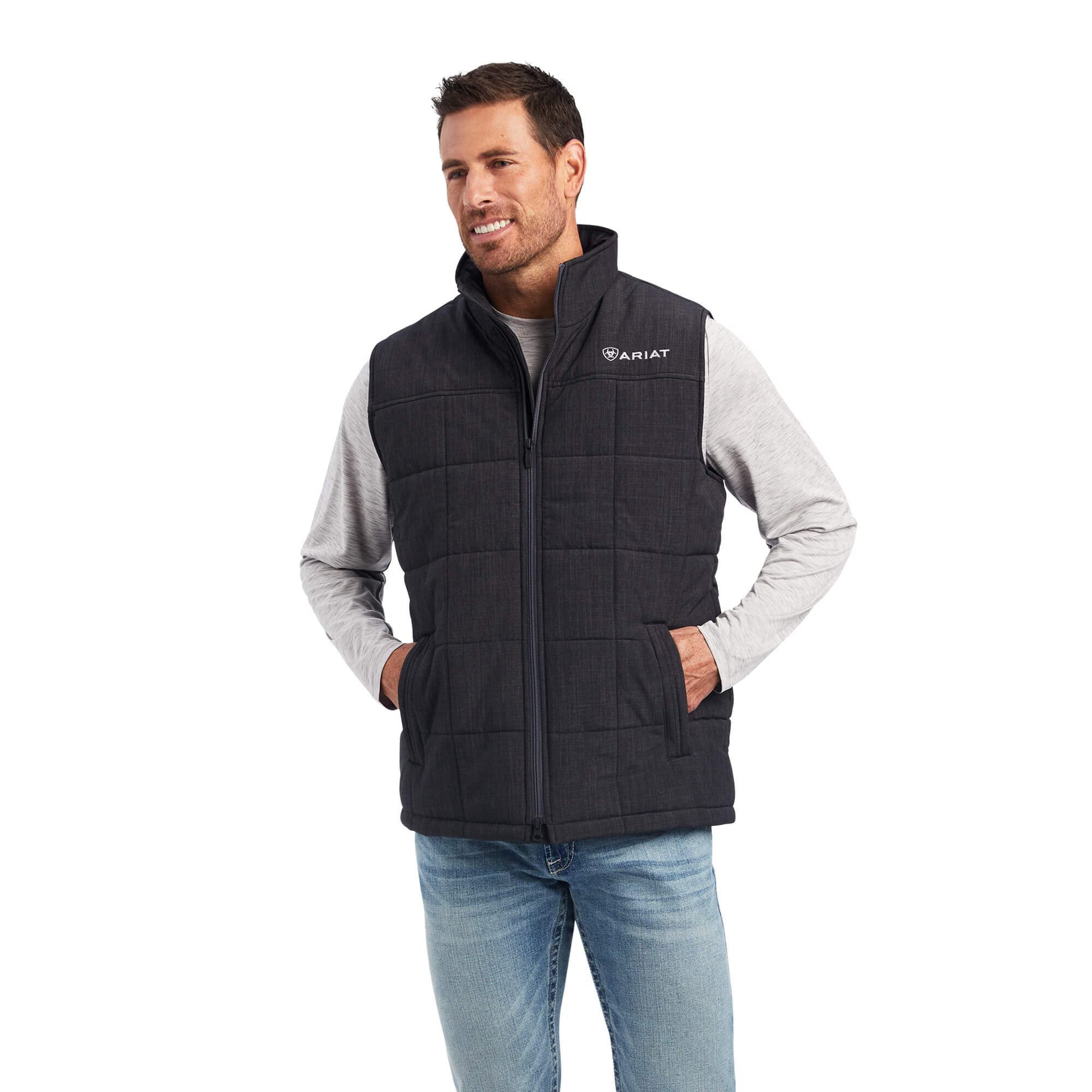 Ariat Men's Crius Insulated Phantom Vest - 10041519 - S