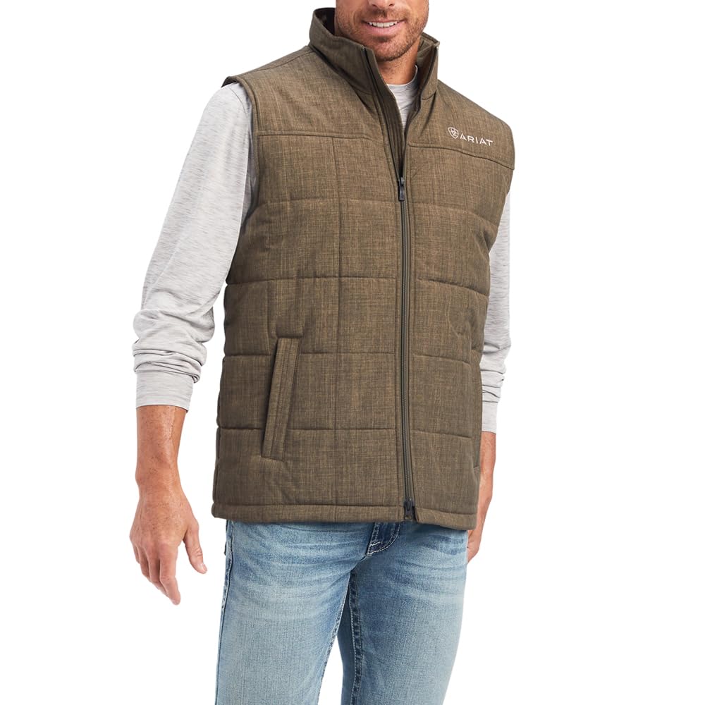 Ariat Men's Crius Insulated Crocodile Vest - 10041520 - S