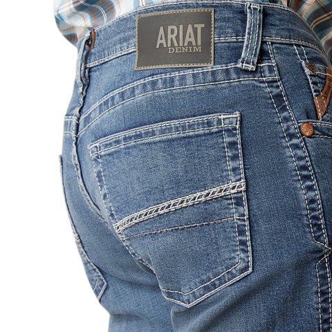 Ariat Men's M4 Relaxed Hugo Boot Cut Jeans - 10042210 - 28X30