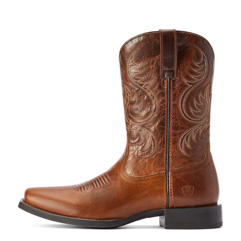 Ariat Men's 11" Sport Boss Man Square Toe Western Boot - 10042399 - 7D