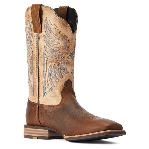 Ariat Men's Everlite Blazin 12" Whole Wheat Western Boot - 10042436 - 7.5D