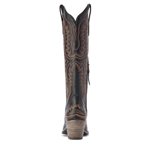 Ariat Women's 16" Casanova Brooklyn Black Tall X Toe Western Boots - 10042447 - 6B