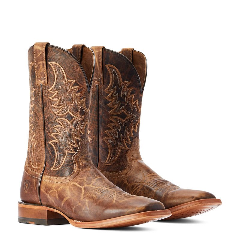 Ariat Men's 11" Point Ryder Wide Square Toe Western Boot - 10042471 - 7D