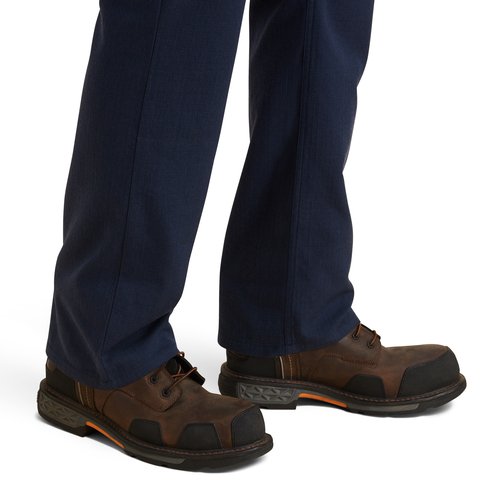 Ariat Men's FR M4 Relaxed Crossfire Navy Straight Pant - 10043154 - 29X32