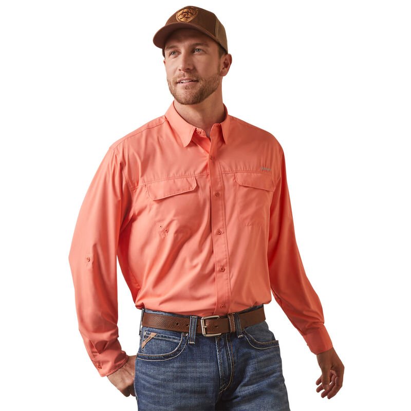 Ariat Men's Peach VentTEK Outbound Classic Fit Shirt - 10043423 - S