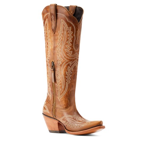 Ariat Women's 16" Casanova Shades of Grain X Toe Western Boot - 10044481 - 5B