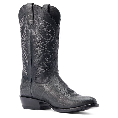 Ariat Men's 12" Bankroll Black Elephant Print Western Boot - 10044556 - 7D