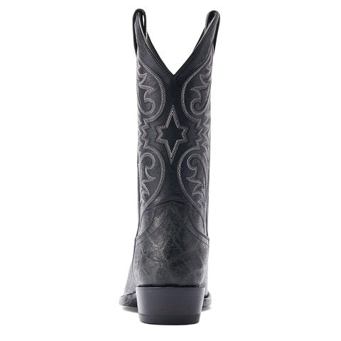 Ariat Men's 12" Bankroll Black Elephant Print Western Boot - 10044556 - 7D