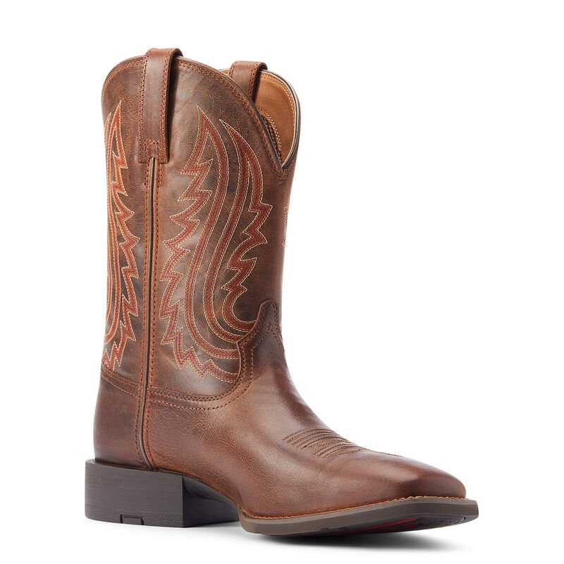 Ariat Men's 11" Sport Big Country Wide Square Toe Western Boot - 10044561 - 6EE