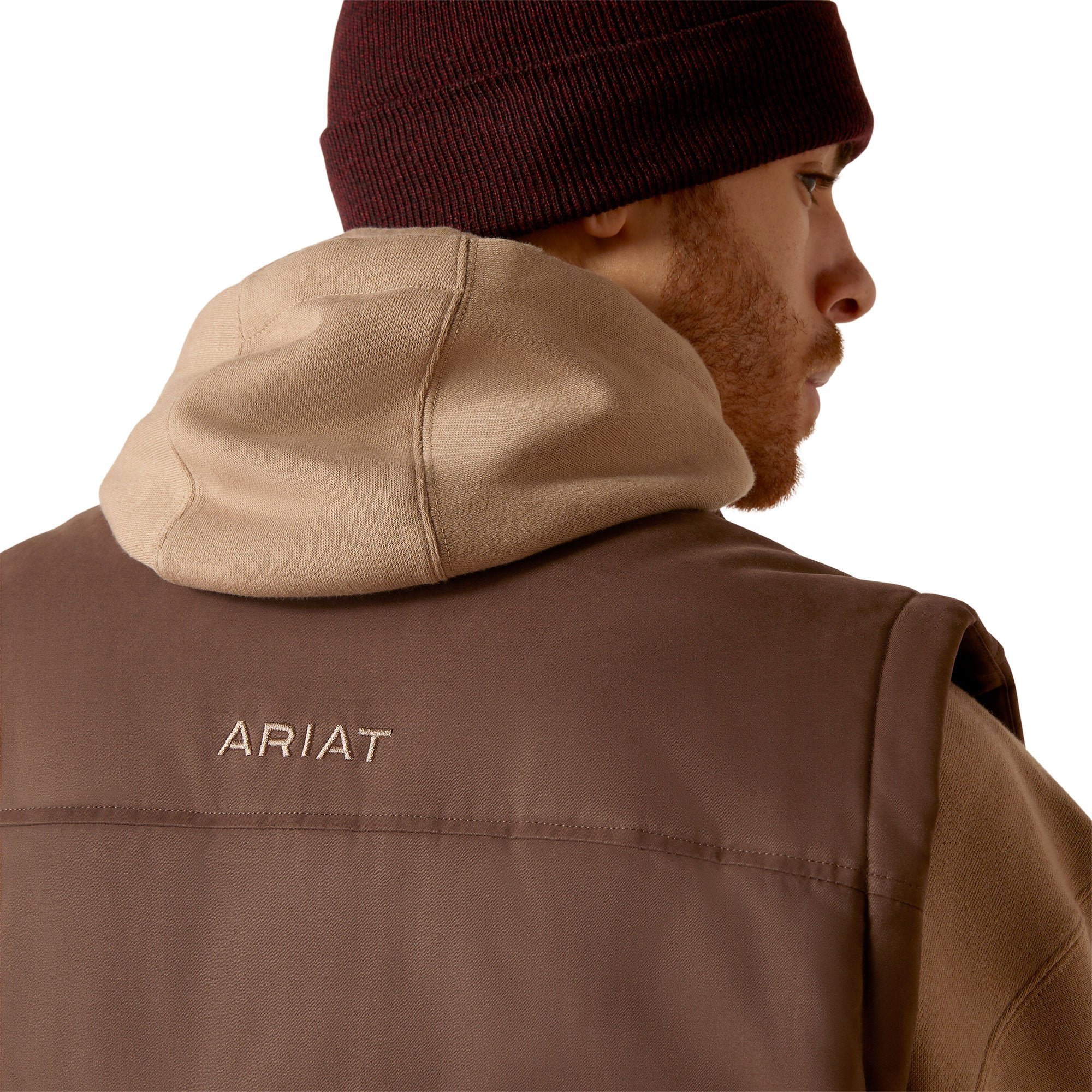 Ariat Men's Bracken Grizzly 2.0 Canvas Conceal Carry Vest - 10046387 - S