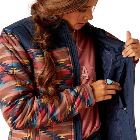 Ariat Women's R.E.A.L. Crius Insulated Mirage Print Jacket - 10046682 - XS