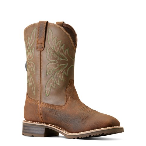 Ariat Men's Hybrid Rancher BOA 11" Acorn Brown Waterproof Western Boot - 10046933 - 7D