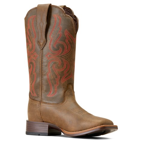 Ariat Women's 12" Pebble Primera StretchFit Waterproof Western Boot - 10046960 - 5B