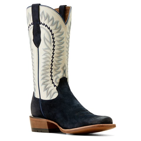 Ariat Men's 13" Futurity Time Polo Blue Square Toe Western Boot - 10047718 - 7D