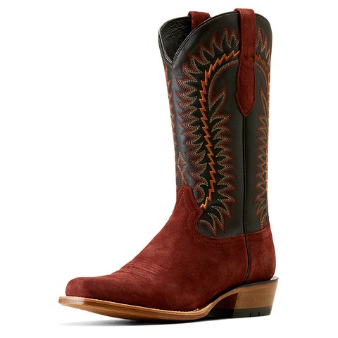 Ariat Men's 13" Futurity Time Mahogany Narrow Cutter Toe Western Boot - 10047719 - 7D