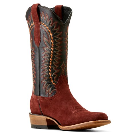 Ariat Men's 13" Futurity Time Mahogany Narrow Cutter Toe Western Boot - 10047719 - 7D