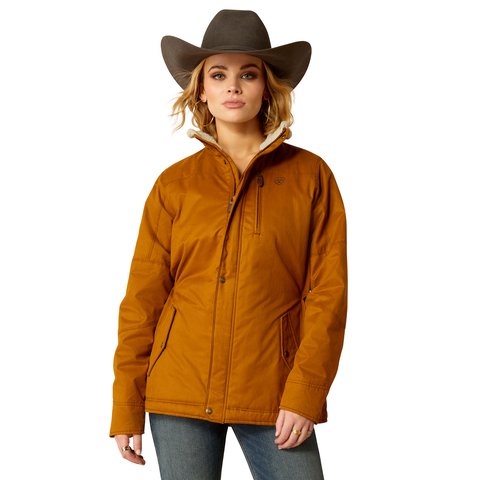 Ariat Women's Grizzly Insulated Chestnut Brown Jacket - 10047767 - XS