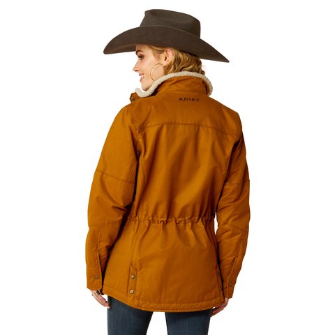 Ariat Women's Grizzly Insulated Chestnut Brown Jacket - 10047767 - XS