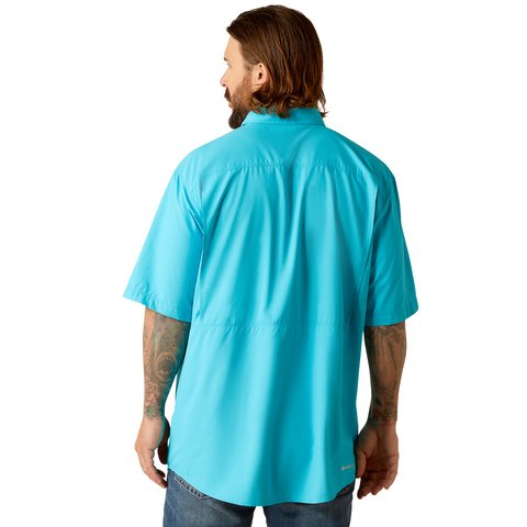 Ariat Men's VentTEK Outbound Classic Fit Shirt - Turquoise Reef - 10048734 - 3XL