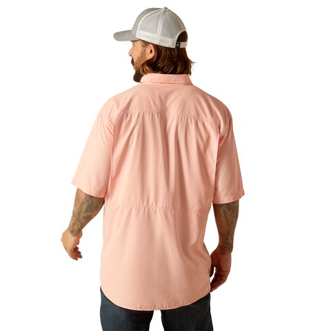 Ariat Men's VentTEK Outbound Classic Fit Shirt - Apricot Blush - 10048735 - S