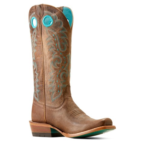 Ariat Women's 13" Frontier Boon Pecan Brown Cutter Toe Western Boot - 10050889 - 5.5B