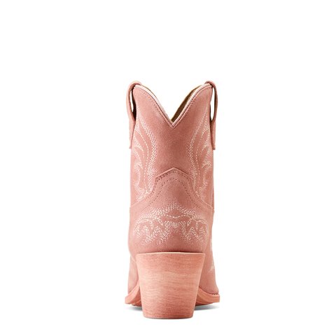 Ariat Women's Chandler Pink Suede 7" Western Boot - 10050900 - 5.5B