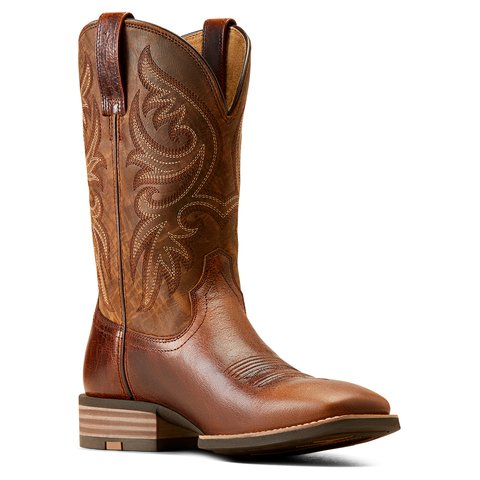 Ariat Men's 11" Slingshot Beasty Brown Wide Square Toe Western Boot - 10050936 - 7D