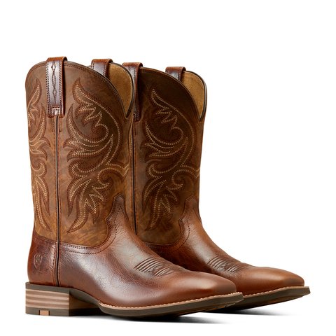 Ariat Men's 11" Slingshot Beasty Brown Wide Square Toe Western Boot - 10050936 - 7D