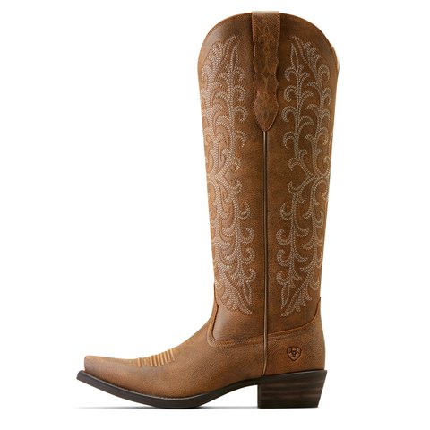 Ariat Women's Tallahassee 16" Brown Bomber Stretch Fit Western Boot - 10051061 - 5.5B