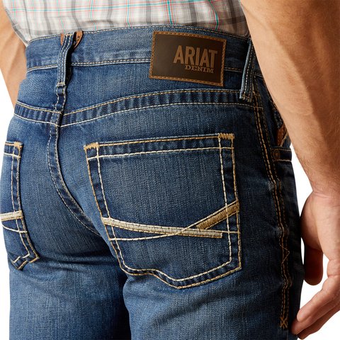 Ariat Men's M5 Straight Bucklin Straight Leg Jeans - 10051600 - 28X30