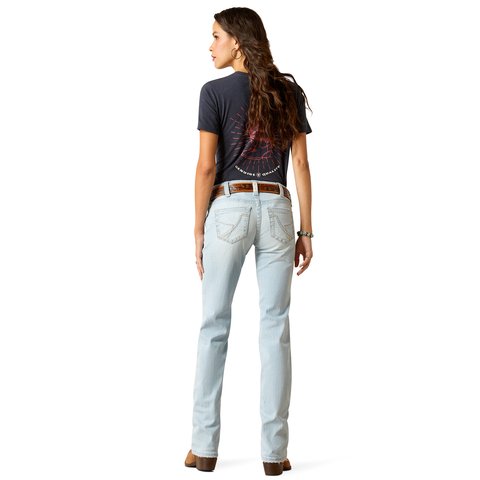 Ariat Women's Low Rise Zayla Straight Jeans - 10051611 - 24S