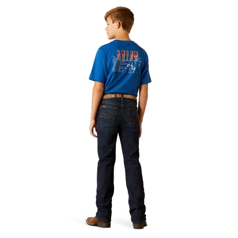 Ariat Boys B5 Slim Romeo Straight Leg Jeans - 10051863 - 7R