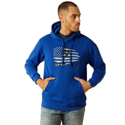 Ariat Men's Surf The Web Breakthru Hoodie - 10052457 - S