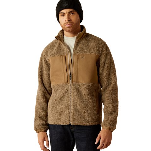 Ariat Men's Brindle Odessa Sherpa Jacket - 10052486 - S