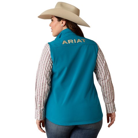 [NEW] Ariat Women's Ocean Depths New Team Softshell Vest - 10052787 - XS