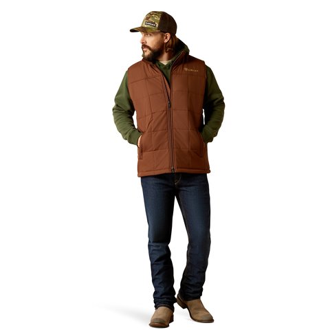 Ariat Men's Potting Soil Crius Insulated Vest - 10052814 - XS