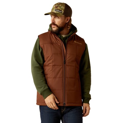 Ariat Men's Potting Soil Crius Insulated Vest - 10052814 - XS