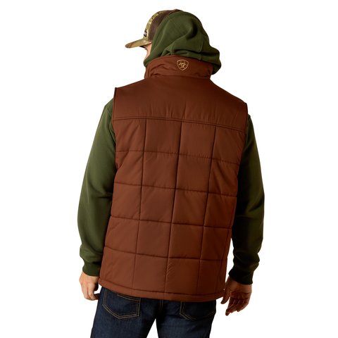 Ariat Men's Potting Soil Crius Insulated Vest - 10052814 - XS