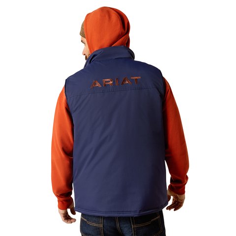 Ariat Men's Medieval Blue Team Logo Insulated Vest - 10052819 - S