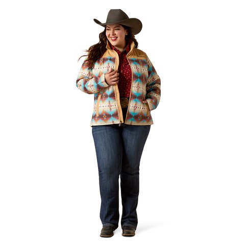 Ariat Women's Serrano Southwest Print Crius Insulated Jacket - 10052828 - XS