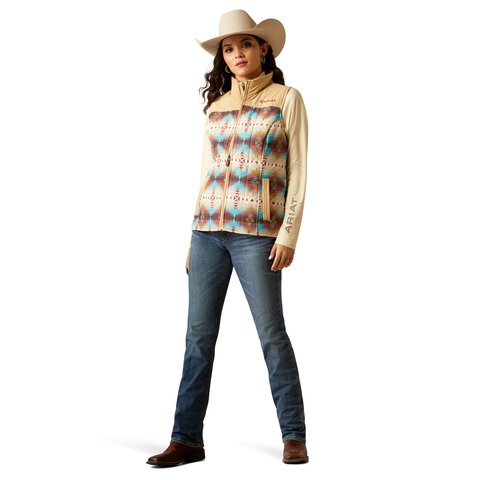 Ariat Women's Serrano Southwest Print Crius Insulated Vest - 10052832 - XS