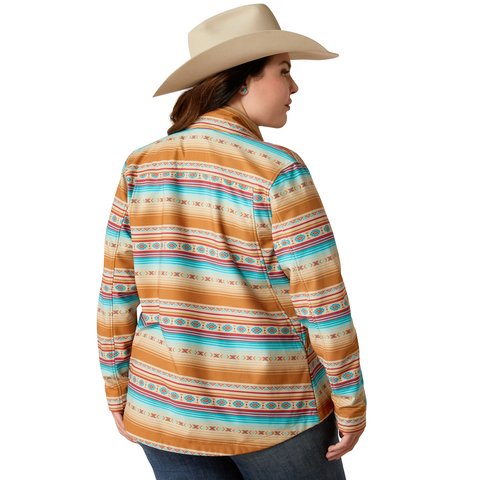 Ariat Women's Fallon Serape Print New Team Softshell Print Jacket - 10053014 - XS