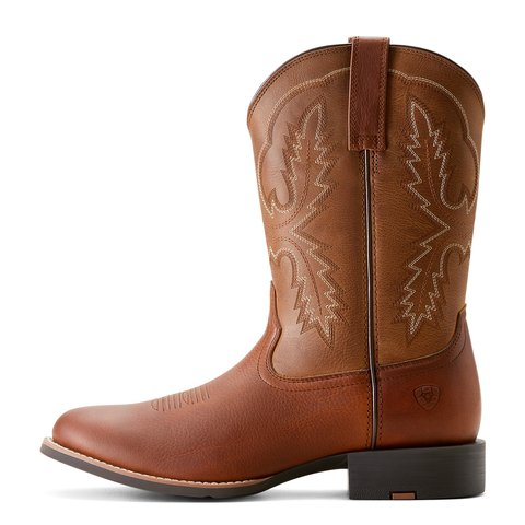 Ariat Men's 11" Sport Stratten Peanut Cowboy Boot - 10053658 - 7D