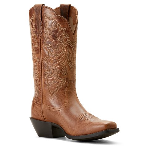 Ariat Women's 12" Ready Russet Round Up Western Boots - 10053733 - 5B