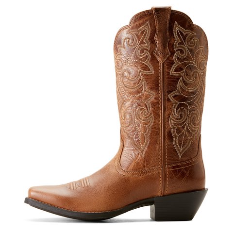 Ariat Women's 12" Ready Russet Round Up Western Boots - 10053733 - 5B